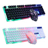 LED Illuminated USB Wired Gaming Keyboard and Mouse Set PC